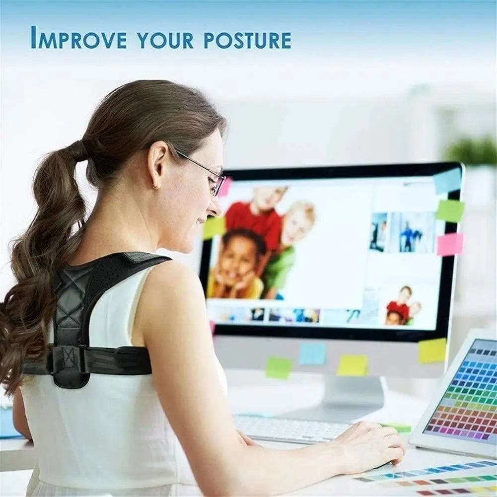 Adjustable Back Shoulder Posture Corrector Belt